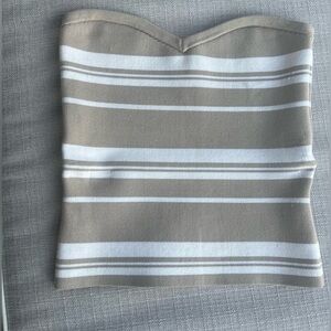 Babaton Striped Tube Top